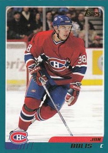 #23 Jan Bulis - Montreal Canadiens - 2003-04 Topps Hockey