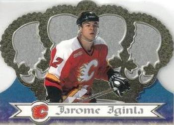 #23 Jarome Iginla - Calgary Flames - 1999-00 Pacific Crown Royale Hockey