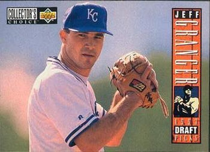 #23 Jeff Granger - Kansas City Royals - 1994 Collector's Choice Baseball