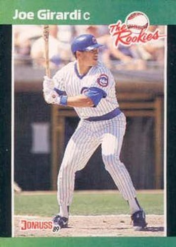 #23 Joe Girardi - Chicago Cubs - 1989 Donruss The Rookies Baseball