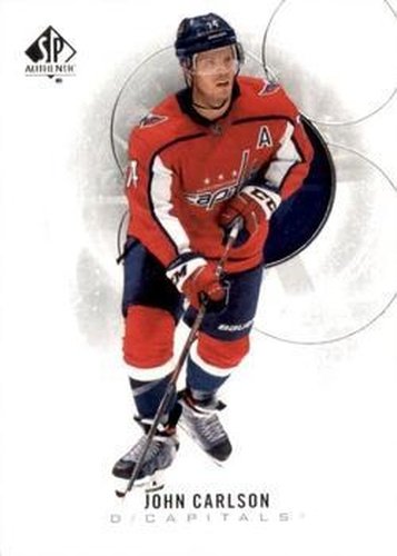 #23 John Carlson - Washington Capitals - 2020-21 SP Authentic Hockey