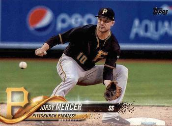 #23 Jordy Mercer - Pittsburgh Pirates - 2018 Topps Baseball