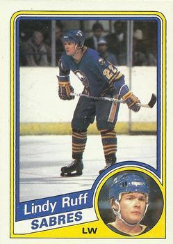 #23 Lindy Ruff - Buffalo Sabres - 1984-85 Topps Hockey