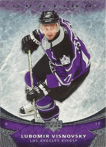 #23 Lubomir Visnovsky - Los Angeles Kings - 2006-07 Upper Deck Ovation Hockey
