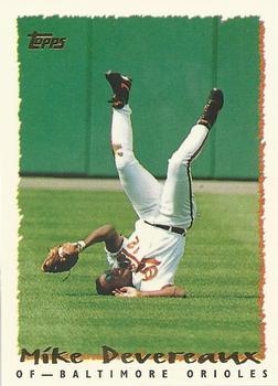 #23 Mike Devereaux - Baltimore Orioles - 1995 Topps Baseball
