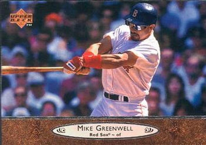 #23 Mike Greenwell - Boston Red Sox - 1996 Upper Deck Baseball
