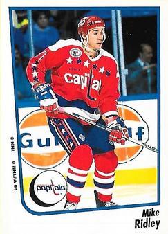 #23 Mike Ridley - Washington Capitals - 1994-95 Panini Hockey Stickers