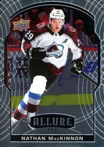 #23 Nathan MacKinnon - Colorado Avalanche - 2020-21 Upper Deck Allure Hockey