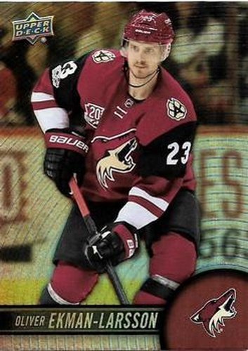 #23 Oliver Ekman-Larsson - Arizona Coyotes - 2017-18 Upper Deck Tim Hortons Hockey