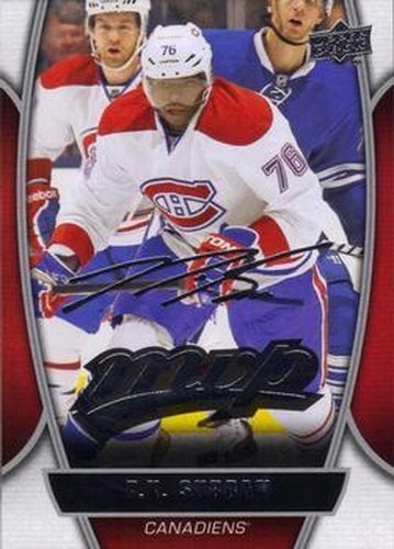 #23 P.K. Subban - Montreal Canadiens - 2013-14 Upper Deck - MVP Hockey