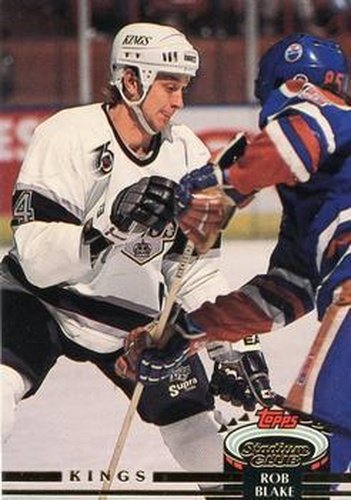 #23 Rob Blake - Los Angeles Kings - 1992-93 Stadium Club Hockey
