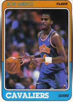 #23 Ron Harper - Cleveland Cavaliers - 1988-89 Fleer Basketball