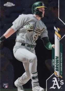 #23 Seth Brown - Oakland Athletics - 2020 Topps Chrome Baseball