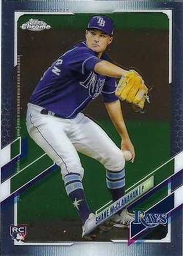 #23 Shane McClanahan - Tampa Bay Rays - 2021 Topps Chrome Baseball
