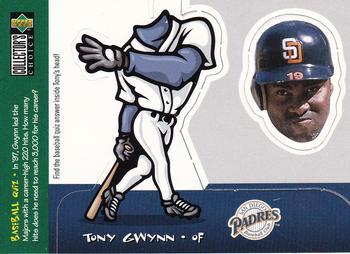 #23 Tony Gwynn - San Diego Padres - 1998 Collector's Choice - Mini Bobbing Heads Baseball
