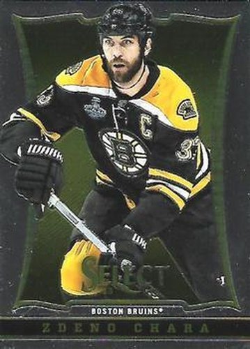 #23 Zdeno Chara - Boston Bruins - 2013-14 Panini Select Hockey