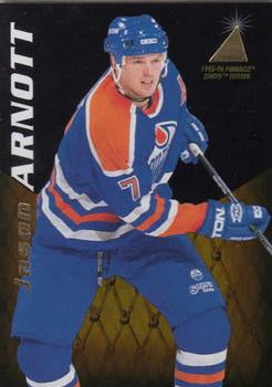 #23 Jason Arnott - Edmonton Oilers - 1995-96 Zenith Hockey
