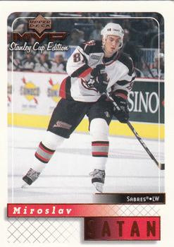 #23 Miroslav Satan - Buffalo Sabres - 1999-00 Upper Deck MVP Stanley Cup Edition Hockey