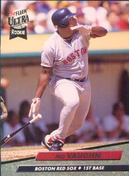 #23 Mo Vaughn - Boston Red Sox - 1992 Ultra Baseball
