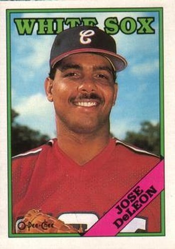 #23 Jose DeLeon - Chicago White Sox - 1988 O-Pee-Chee Baseball