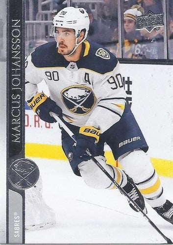 #23 Marcus Johansson - Buffalo Sabres - 2020-21 Upper Deck Hockey