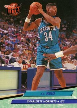 #23 J.R. Reid - Charlotte Hornets - 1992-93 Ultra Basketball