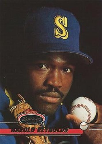 #23 Harold Reynolds - Seattle Mariners - 1993 Stadium Club Baseball
