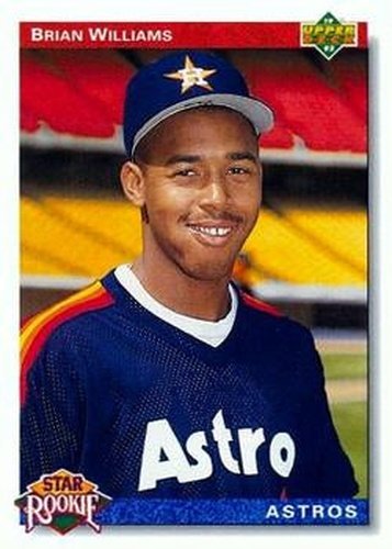 #23 Brian Williams - Houston Astros - 1992 Upper Deck Baseball