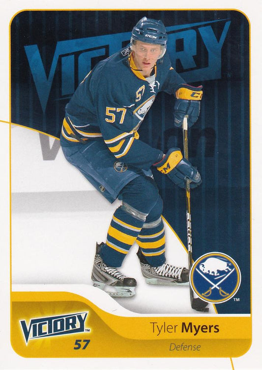 #23 Tyler Myers - Buffalo Sabres - 2011-12 Upper Deck Victory Hockey