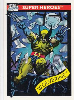 #23 Wolverine - 1990 Impel Marvel Universe