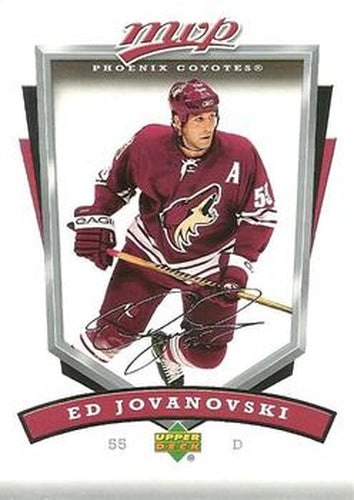 #223 Ed Jovanovski - Phoenix Coyotes - 2006-07 Upper Deck MVP Hockey