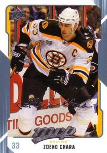 #23 Zdeno Chara - Boston Bruins - 2008-09 Upper Deck MVP Hockey