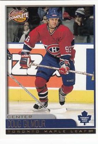 #23 Doug Gilmour - Toronto Maple Leafs - 2003-04 Pacific Complete Hockey