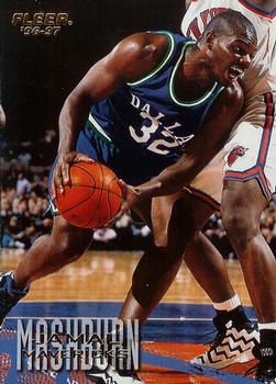 #23 Jamal Mashburn - Dallas Mavericks - 1996-97 Fleer Basketball