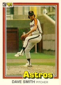 #23b Dave Smith - Houston Astros - 1981 Donruss Baseball