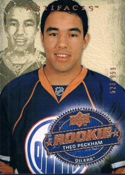 #240 Theo Peckham - Edmonton Oilers - 2008-09 Upper Deck Artifacts Hockey