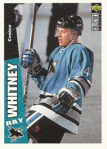 #240 Ray Whitney - San Jose Sharks - 1996-97 Collector's Choice Hockey