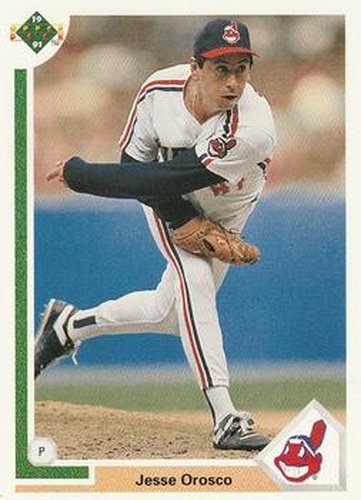 #240 Jesse Orosco - Cleveland Indians - 1991 Upper Deck Baseball
