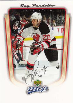 #240 Jay Pandolfo - New Jersey Devils - 2005-06 Upper Deck MVP Hockey