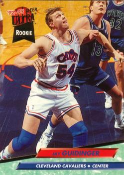 #240 Jay Guidinger - Cleveland Cavaliers - 1992-93 Ultra Basketball