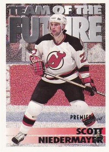 #240 Scott Niedermayer - New Jersey Devils - 1994-95 O-Pee-Chee Premier Hockey