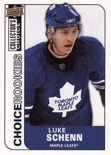 #240 Luke Schenn - Toronto Maple Leafs - 2008-09 Collector's Choice Hockey