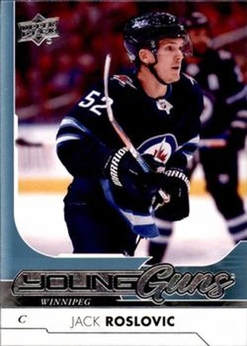 #240 Jack Roslovic - Winnipeg Jets - 2017-18 Upper Deck Hockey