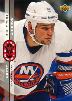 #240 Brett Lindros - New York Islanders - 1994-95 Upper Deck Hockey