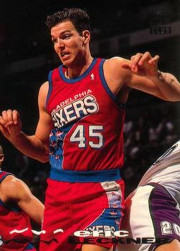 #240 Eric Leckner - Philadelphia 76ers - 1993-94 Stadium Club Basketball