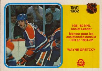 #240 Wayne Gretzky - Edmonton Oilers - 1982-83 O-Pee-Chee Hockey