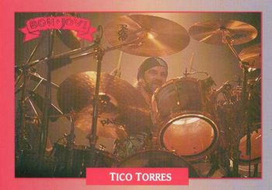 #240 Tico Torres - 1991 Brockum Rock Cards