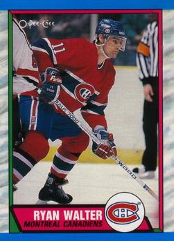 #240 Ryan Walter - Montreal Canadiens - 1989-90 O-Pee-Chee Hockey