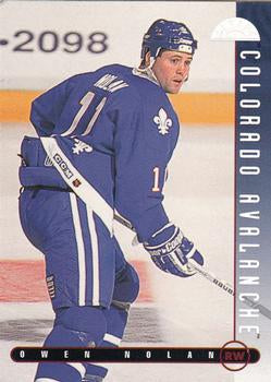 #240 Owen Nolan - Colorado Avalanche - 1995-96 Leaf Hockey