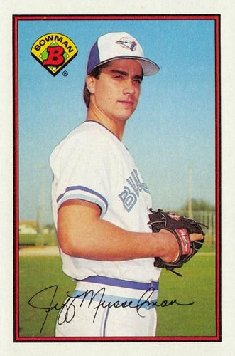#240 Jeff Musselman - Toronto Blue Jays - 1989 Bowman Baseball